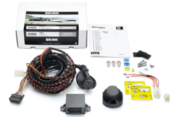 Штатная электропроводка "Brink" (754051) для фаркопа на Toyota Land Cruiser Prado 150 с 7 контактной розеткой