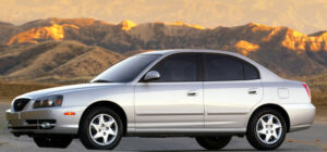 Защита картера и кпп Hyundai Elantra (2000-2006) XD (1.6) (Tагаз, 2 ч.) 10.03