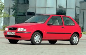 Защита картера и кпп Mazda 121 (1996-2000) (1.3; 1.8D) 13.08