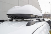 Бокс-багажник на крышу Аэродинамический "Turino 1" (410л., белый)